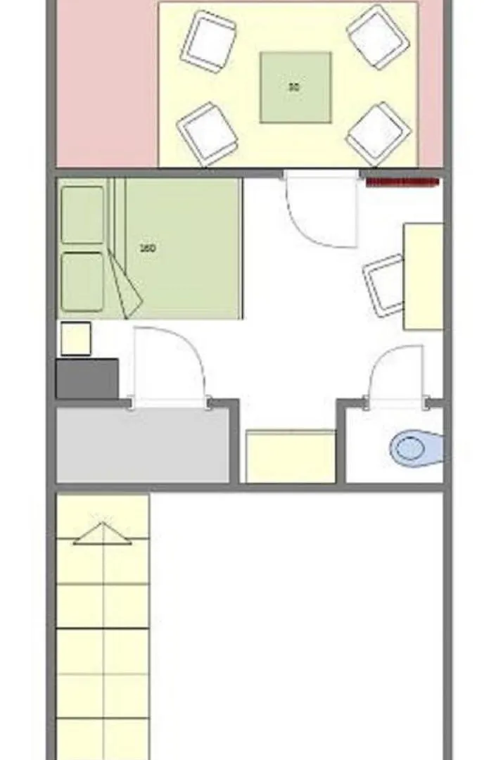 Quite Loft With Balcony And 3 Air Conditioners Prag
