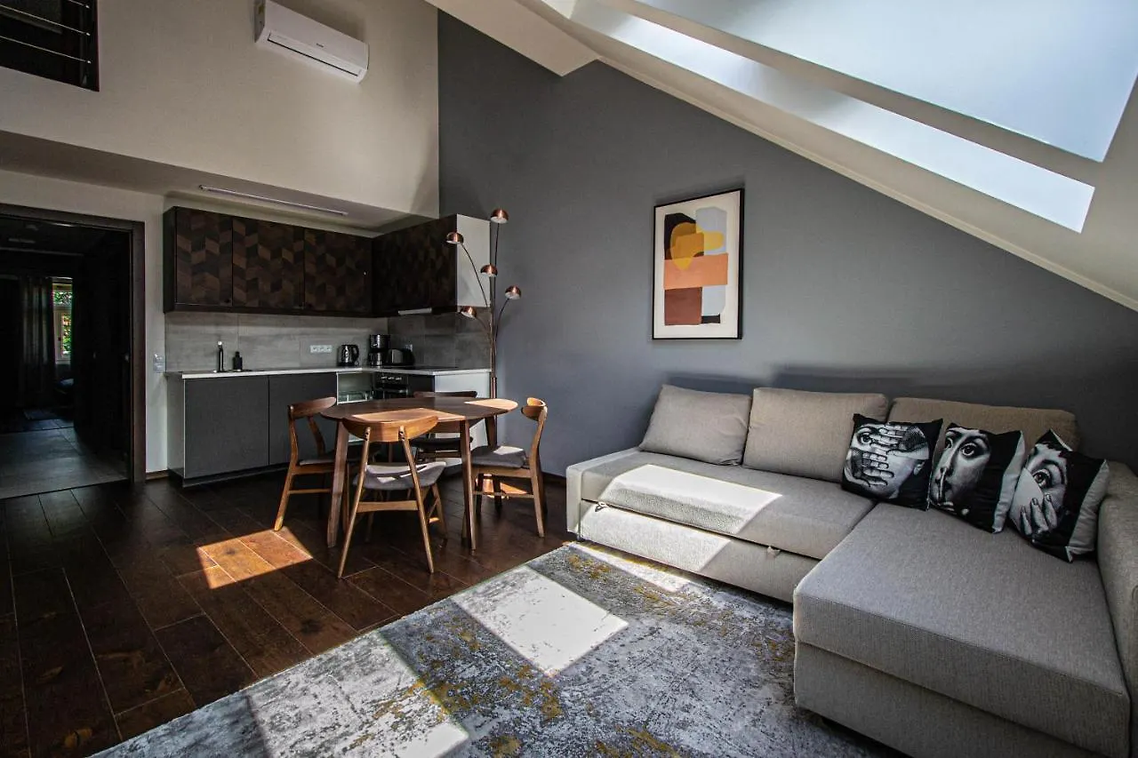 Apartment Quite Loft With Balcony And 3 Air Conditioners Prague Czech Republic